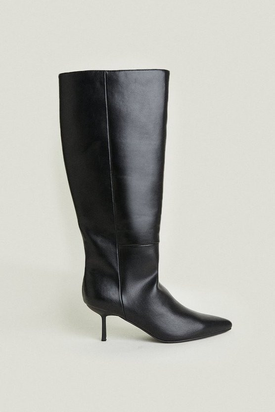 Knee High Stiletto Boot | Oasis UK & IE