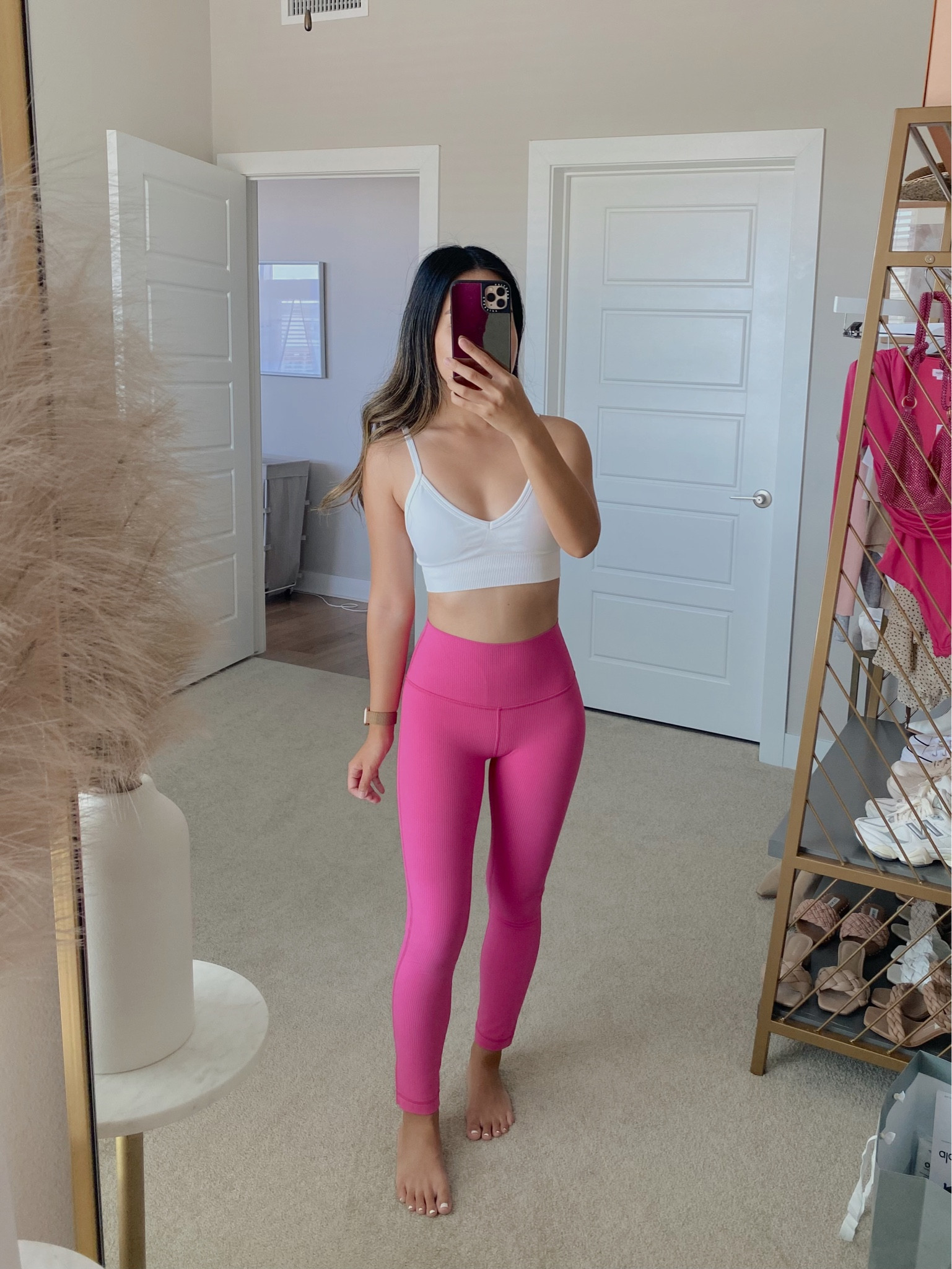Lululemon ribbed align leggings in ‘sonic pink’ 🩷 wearing my usual size 2

Also linked a similar new color called ‘lip gloss’ 💄

#LTKstyletip #LTKfit
