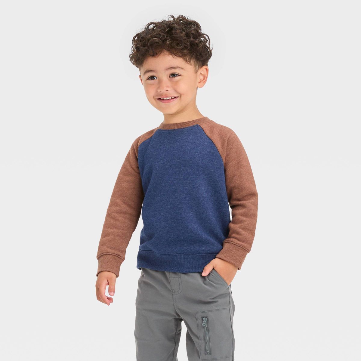 Toddler Boys' Crewneck Sweatshirt - Cat & Jack™ | Target
