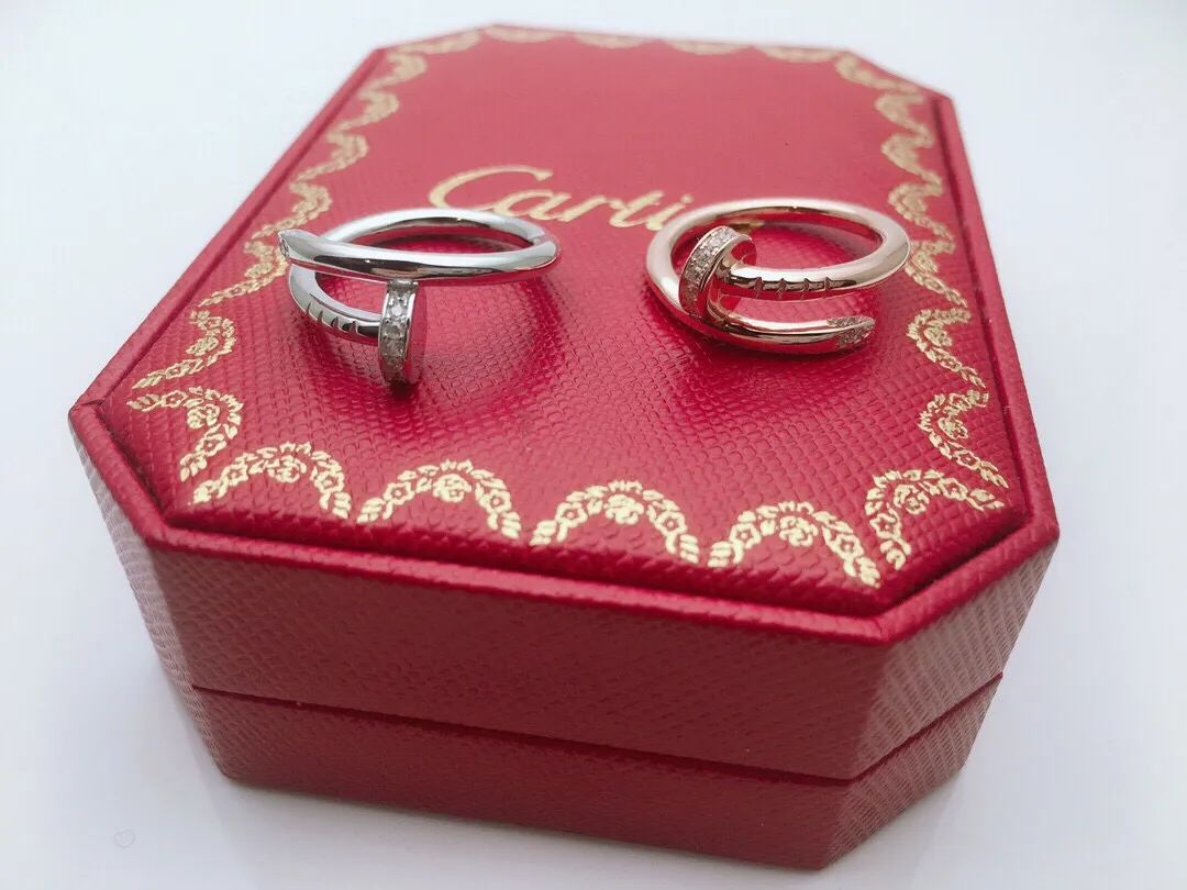 Car Tier Dupe Love Ring Wedding Ring Woman Jewelry Rings Men PromiseRings With Velvet Bag From Bo... | DHGate