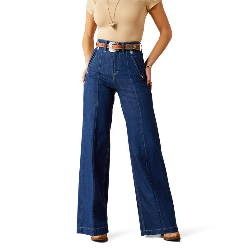 Ultra High Rise Bria Wide Leg Jeans | Ariat (US)