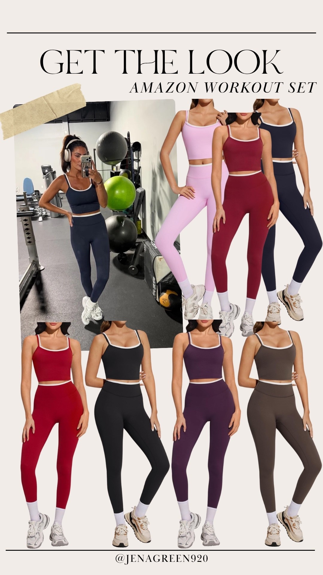 Amazon Workout Set | Matching Set | Gym Outfit | Athleisure

#LTKootd #LTKActive #LTKfitnessgoals