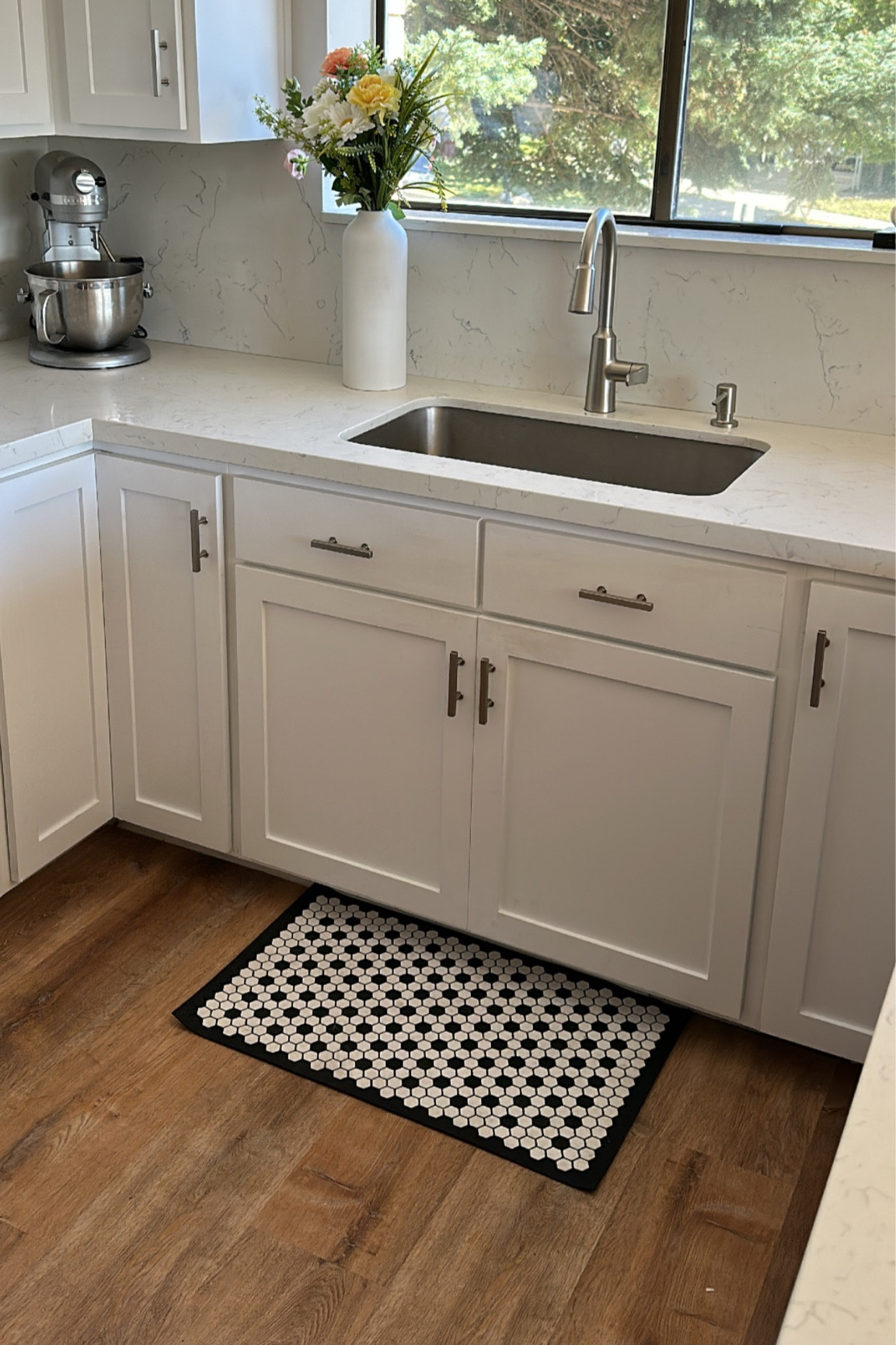 customizable kitchen mat! & it’s rubber so it’s super nice / doesn’t get dirty as easily 🤍🖤🤍🖤

#LTKHoliday #LTKSeasonal #LTKhome