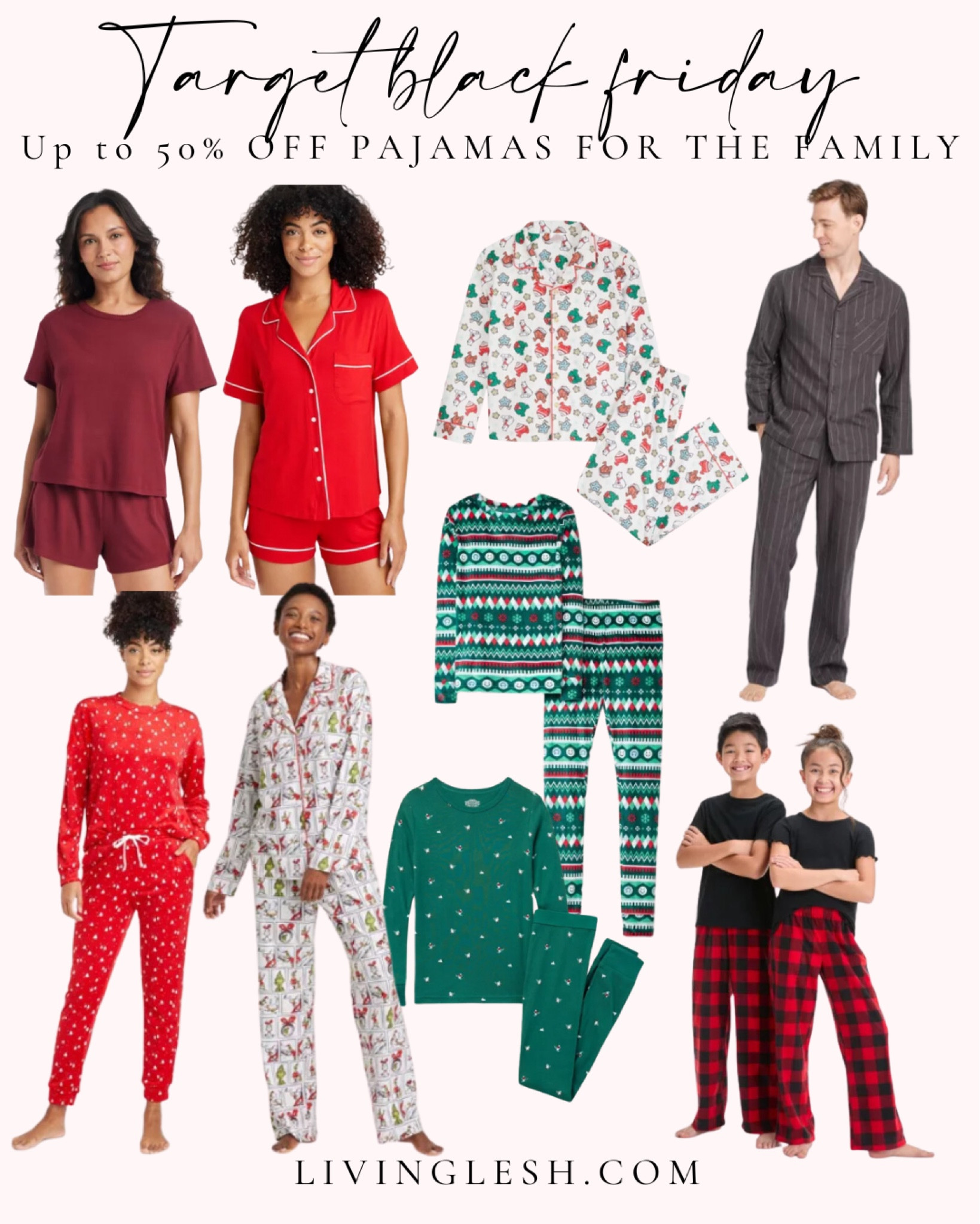 Target deals | Target fashion | Holiday pajamas | Christmas pajamas | Matching PJs | Family matching pajamas | Black friday | Deal of the day | Men's pajamas | Women's pajamas | Kids pajamas | Christmas outfit

#LTKHoliday #LTKCyberWeek #LTKSaleAlert