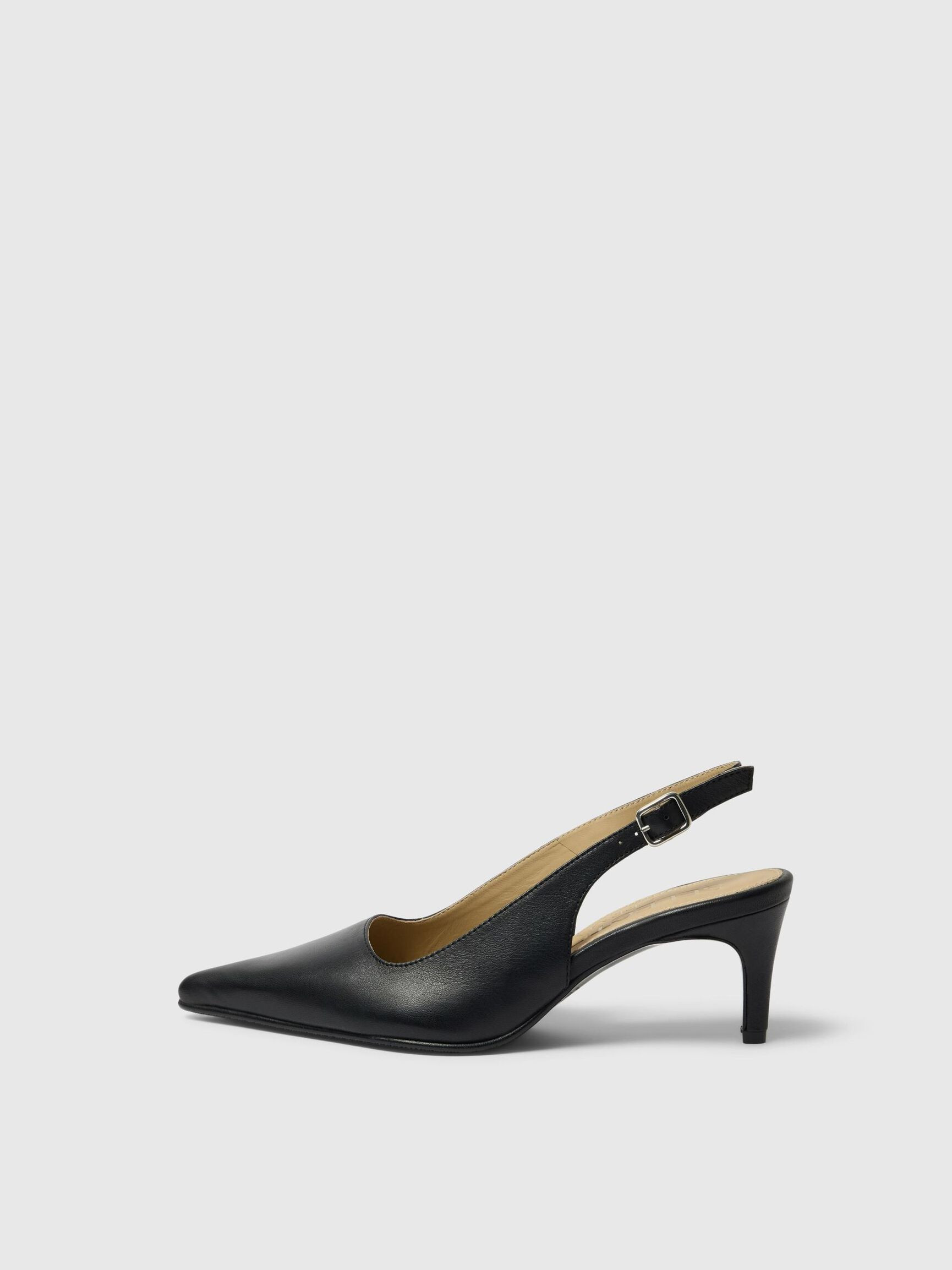 LEATHER SLINGBACKS | Selected