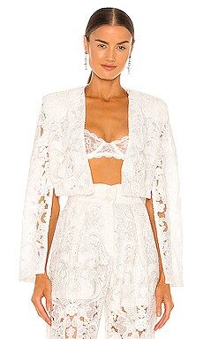 Sabina Musayev Martin Jacket in Off White from Revolve.com | Revolve Clothing (Global)