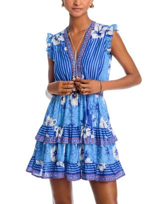 Olivia Floral Print Mini Dress | Bloomingdale's (US)