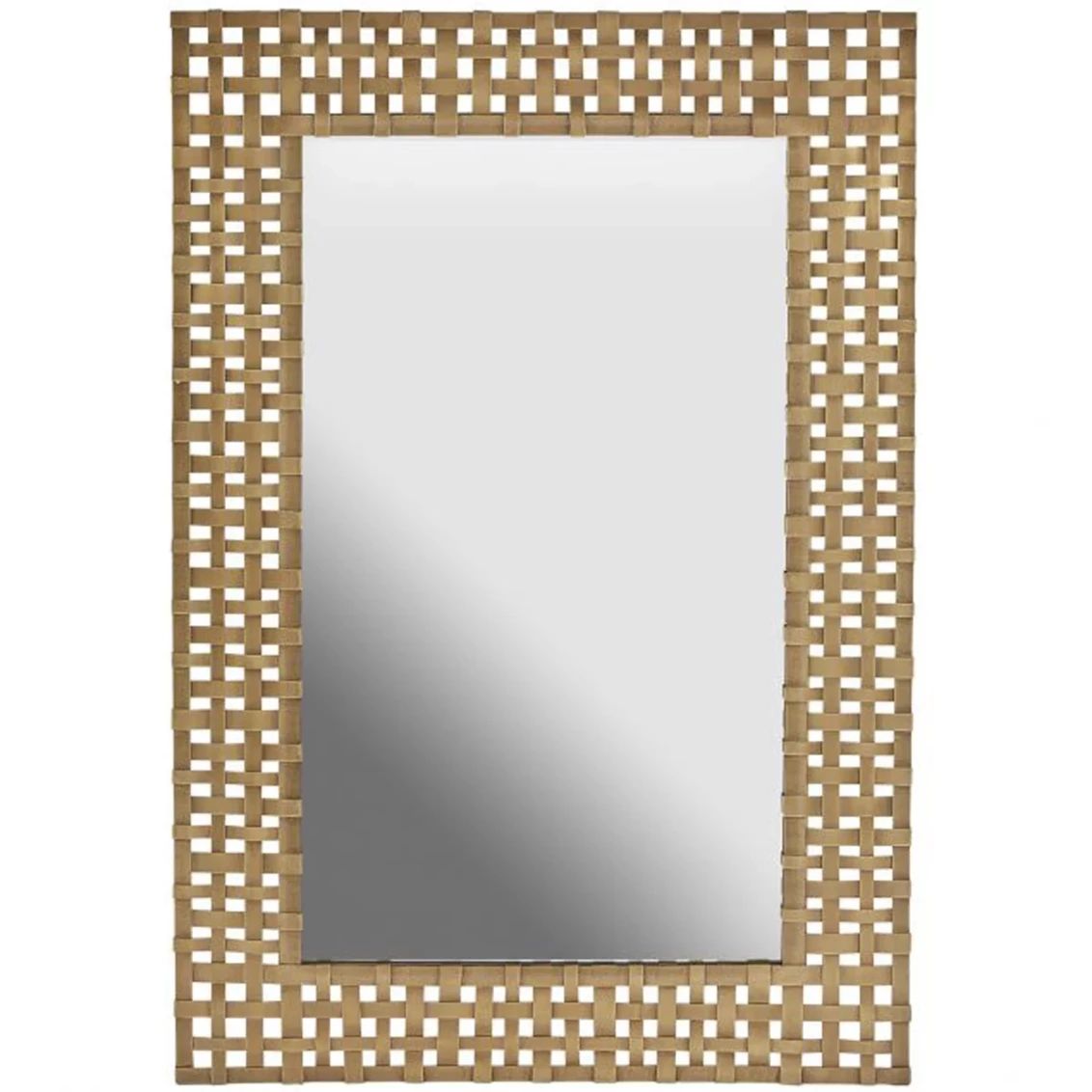 Braided Brass Mirror | Shades of Light