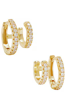 Katerina Double Earring
                    
                    SHASHI | Revolve Clothing (Global)