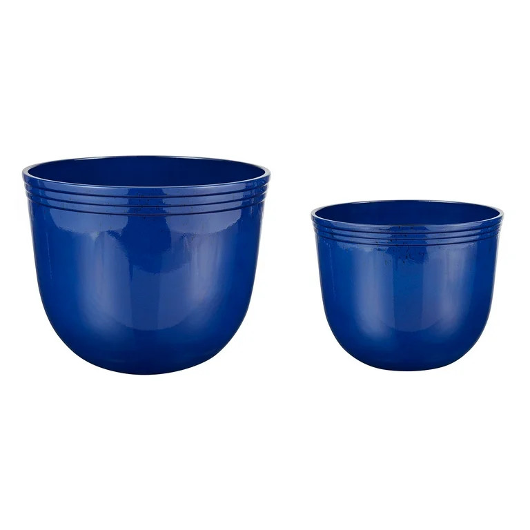 Better Homes & Gardens 16" Meadow Planter,Blue, | Walmart (US)