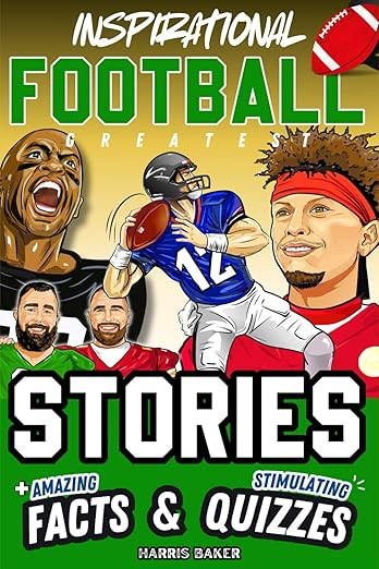 Inspirational Football GOATS Stories, Amazing Facts, and Trivia Games: The Ultimate Football Gift... | Amazon (US)