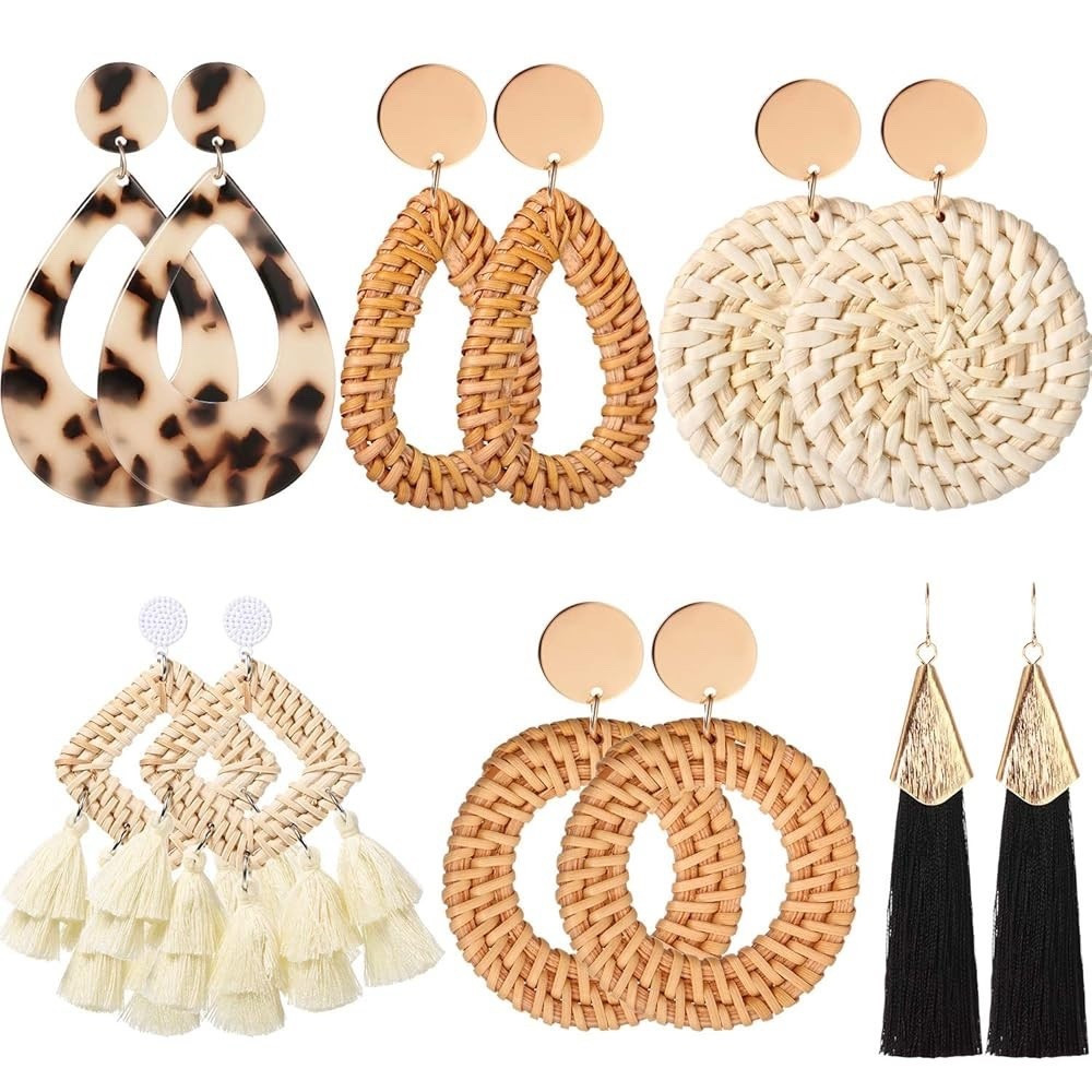 Amazon summer earrings pack. Multiple options available. 

#LTKStyleTip #LTKBeauty #LTKFindsUnder50