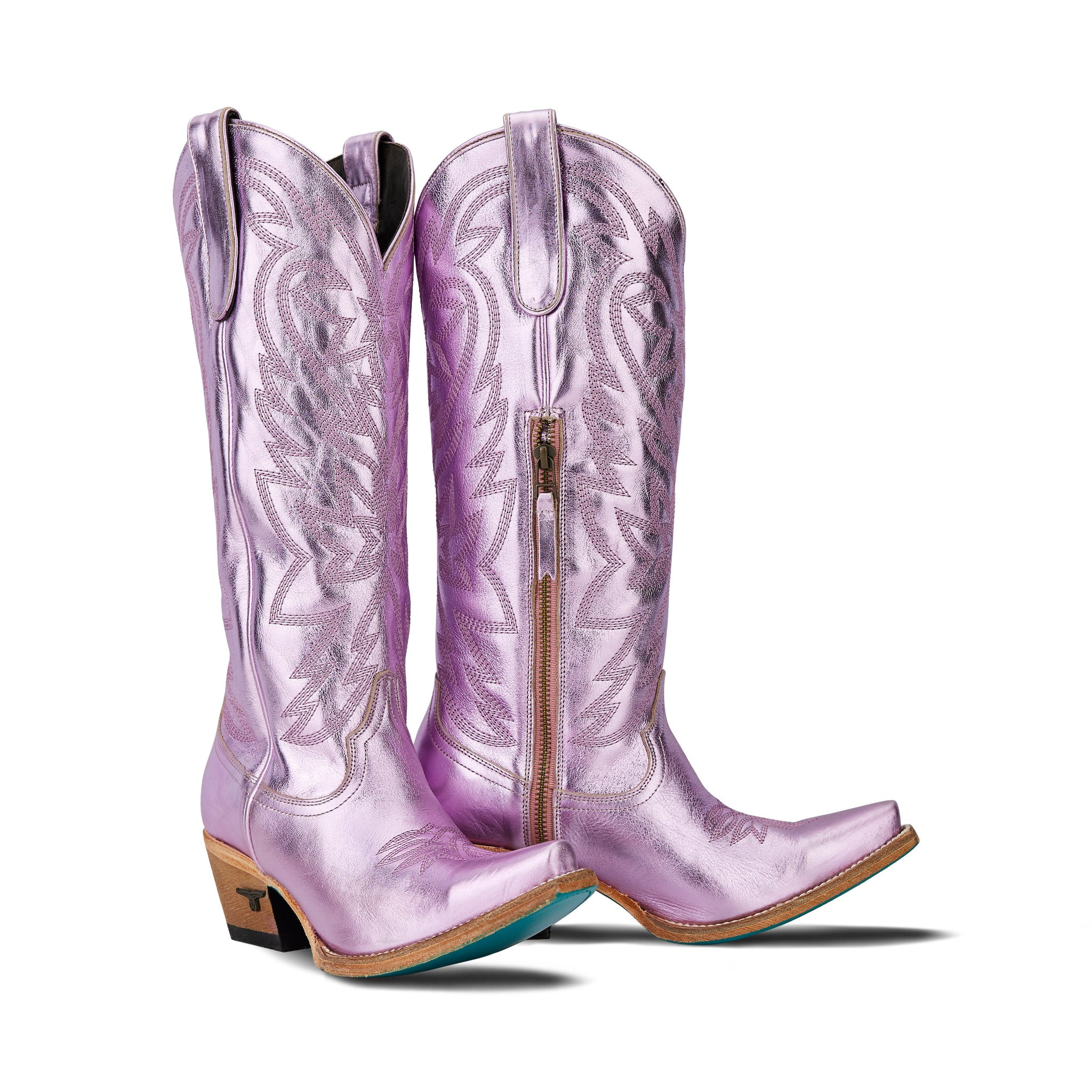 Smokeshow Boot - Lavender Metallic | Lane Boots