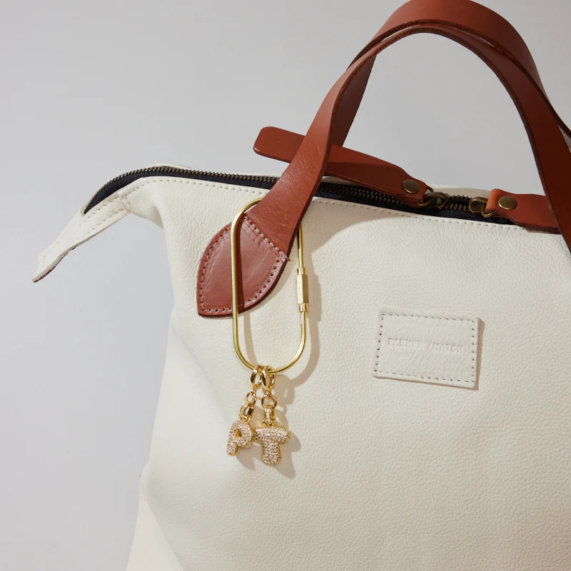 Monogram Letter Bag Charm | Parker Thatch