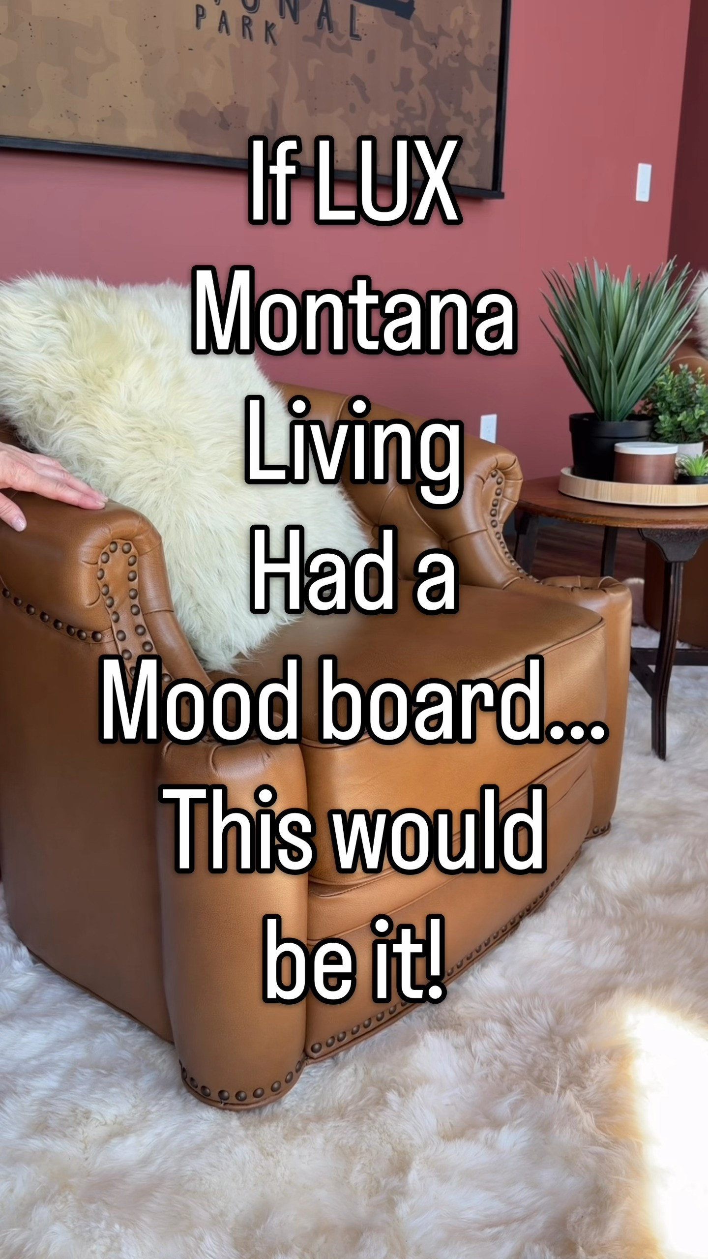 If LUX Montana living had a mood board - this would be it. 
These are my favorite pieces in our great room. Lux feel - but affordable. From the sofa, chairs, textured pillows, fur rug and pillows, and all the coffee table and accent table decor - all bring a sense of coziness. 

 #LTKHome