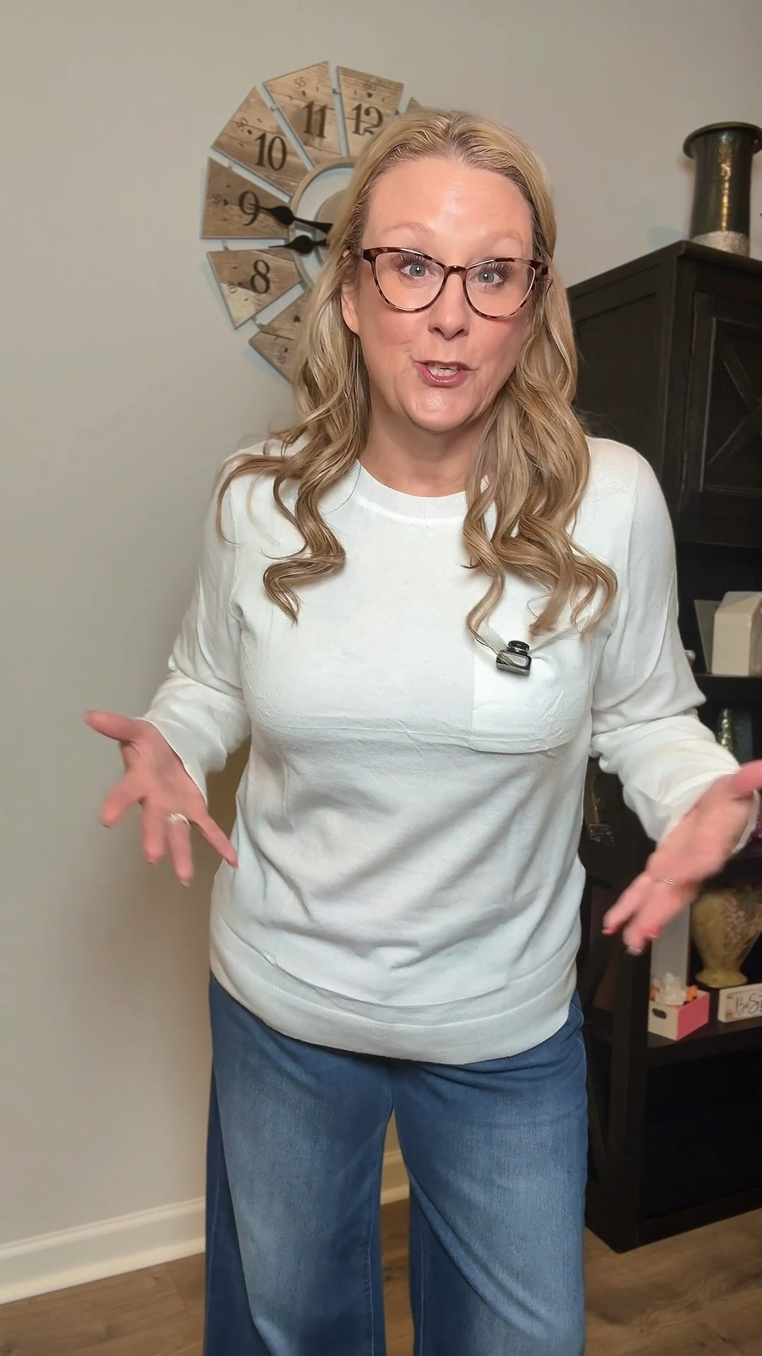 I don’t do fussy sweaters. This one is lightweight, comfortable, and easy to wear all day. 


I may earn a commission if you shop through my links.

#LTKWorkwear #LTKOver40 #LTKMidsize