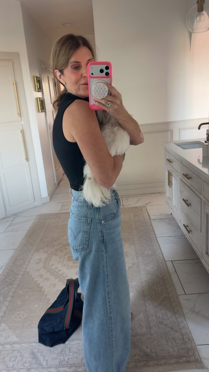 Wearing a size 27 in the Levi’s and a small top. If between sizes, size down in shoes. I’m between a 7.5 and an 8 and bought a 7.5 
Women fashion over 50, fall fashion

#LTKootd #LTKOver40