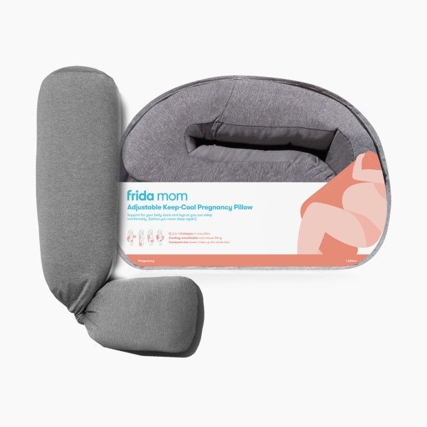 FridaMom Adjustable Body Pillow in Grey | Babylist