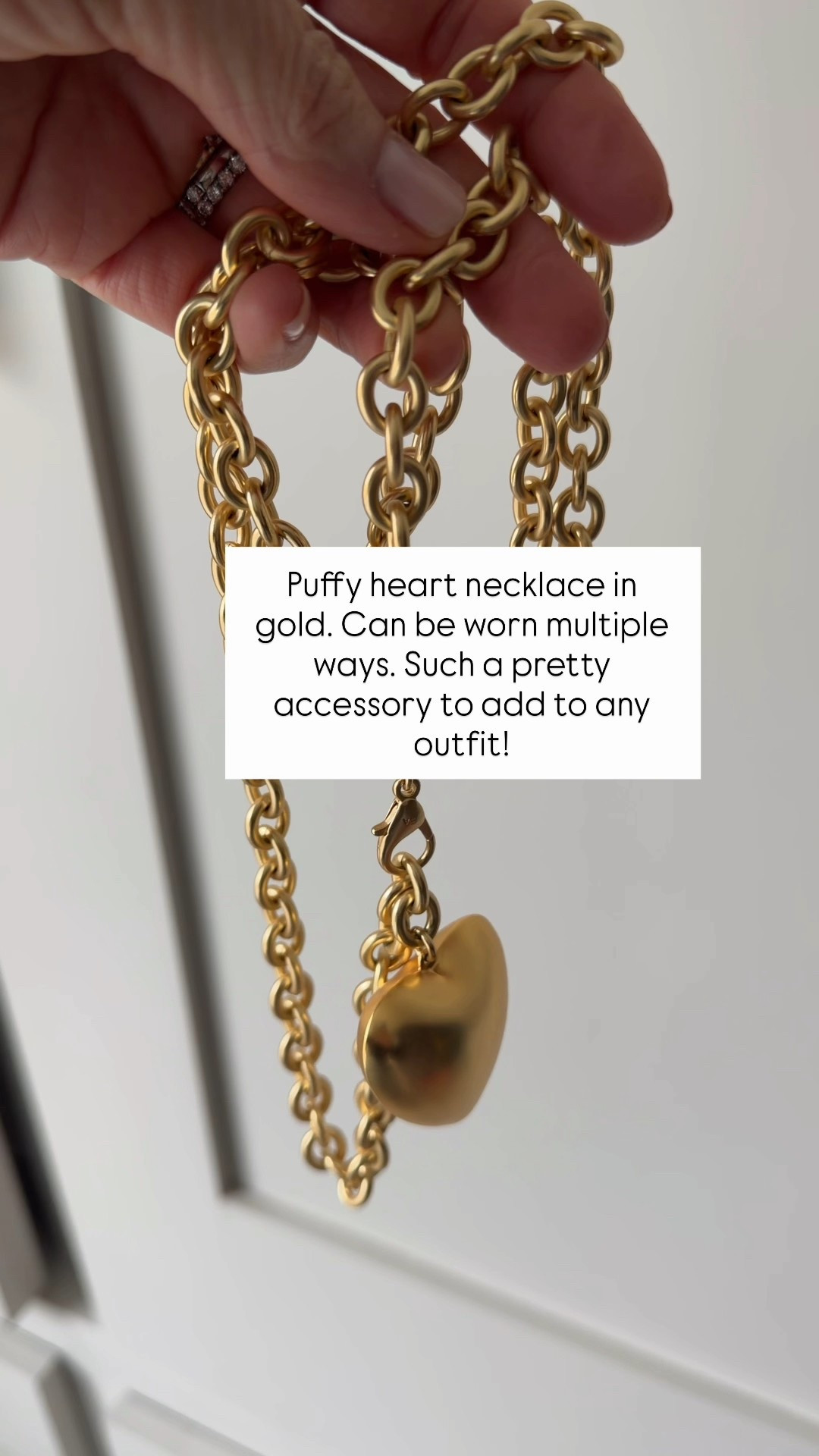 Puffy heart necklace 

#LTKGiftGuide #LTKHoliday