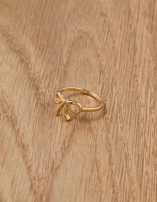 AEO Bow Ring | American Eagle Outfitters (US & CA)