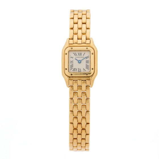 18K Yellow Gold 17mm Panthere Quartz Watch | FASHIONPHILE (US)