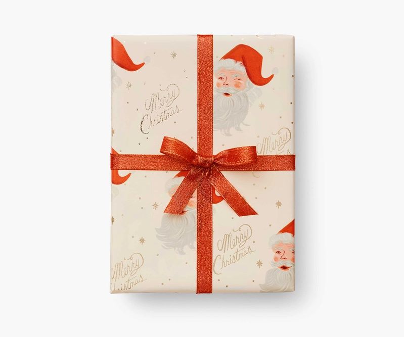 Santa Wrapping Roll | Rifle Paper Co.