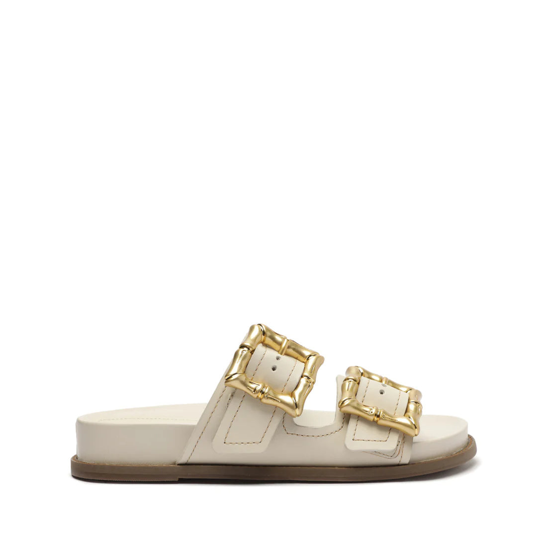 Enola Leather Sandal- Pearl | Shop BIRDIE