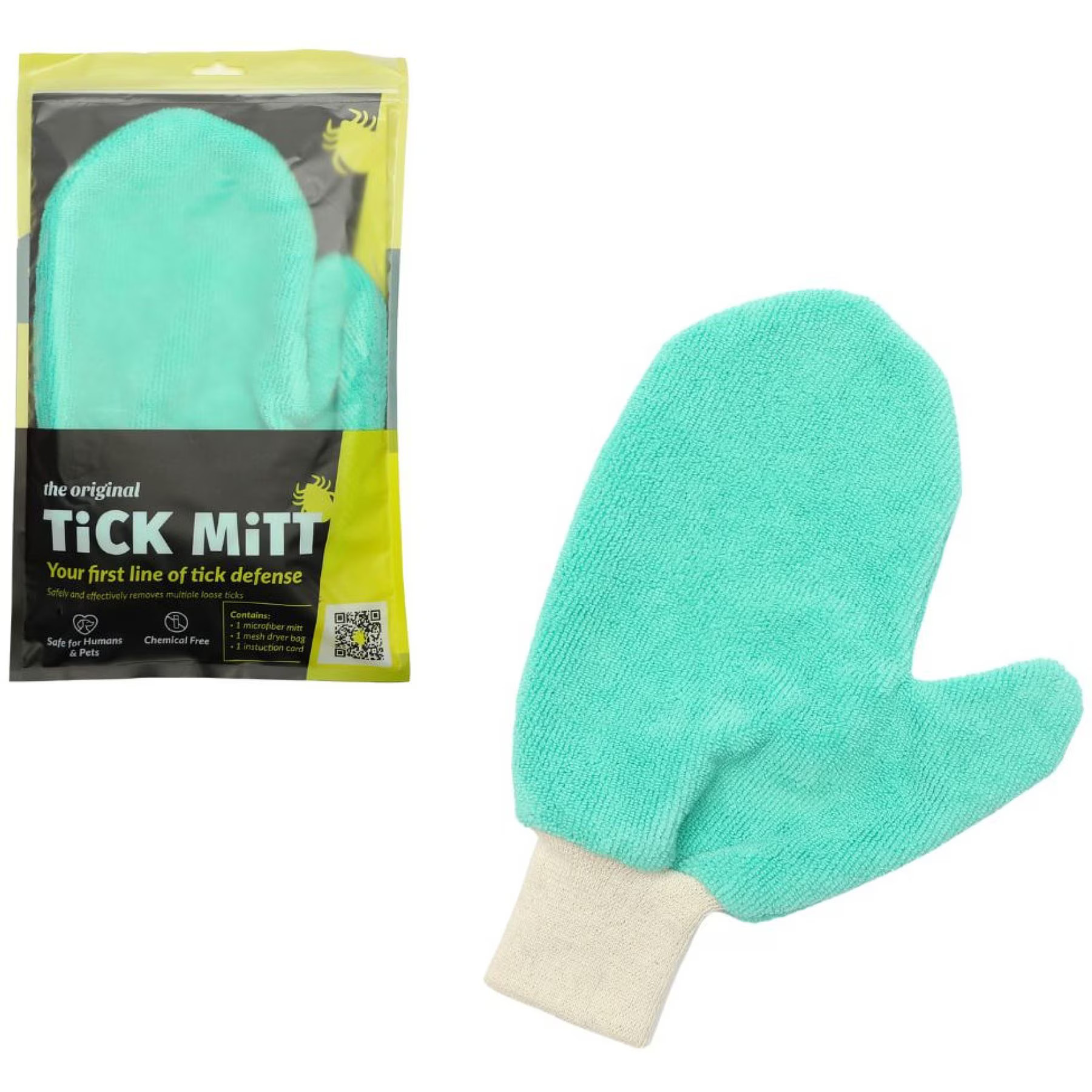TiCK MiTT Microfiber Tick Remover for Dogs & Cats, Blue | Chewy