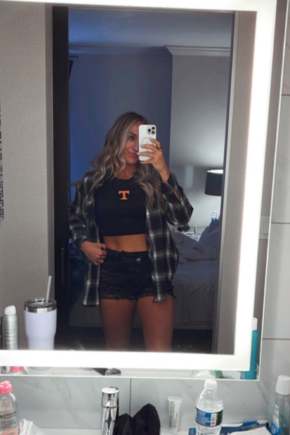 Morgan Wallen concert outfit, country concert outfit, cute country outfit, Cowboy boots, good American jeans, flannel outfit, crop top, Tennessee tank, Jean shorts, black Jean shorts

#LTKSaleAlert #LTKFindsUnder100 #LTKFestival