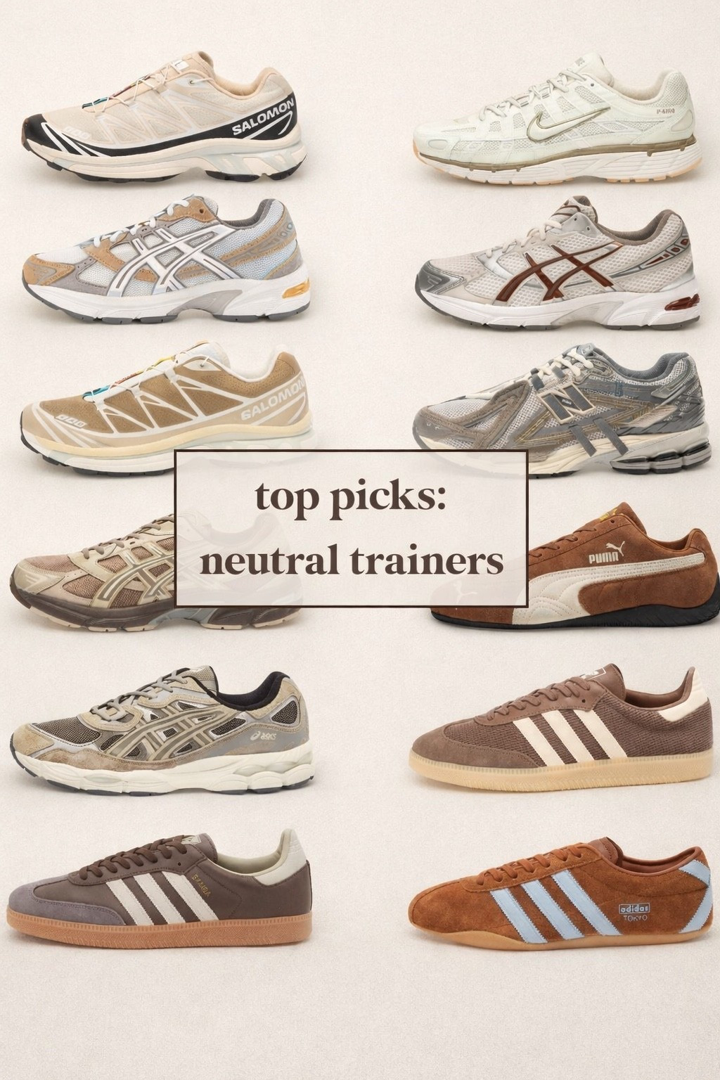 The go with everything kinda trainers 👟 