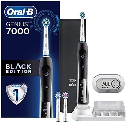 Amazon.com: Electric Toothbrush, Oral-B Pro 7000 SmartSeries Black Electronic Power Rechargeable ... | Amazon (US)