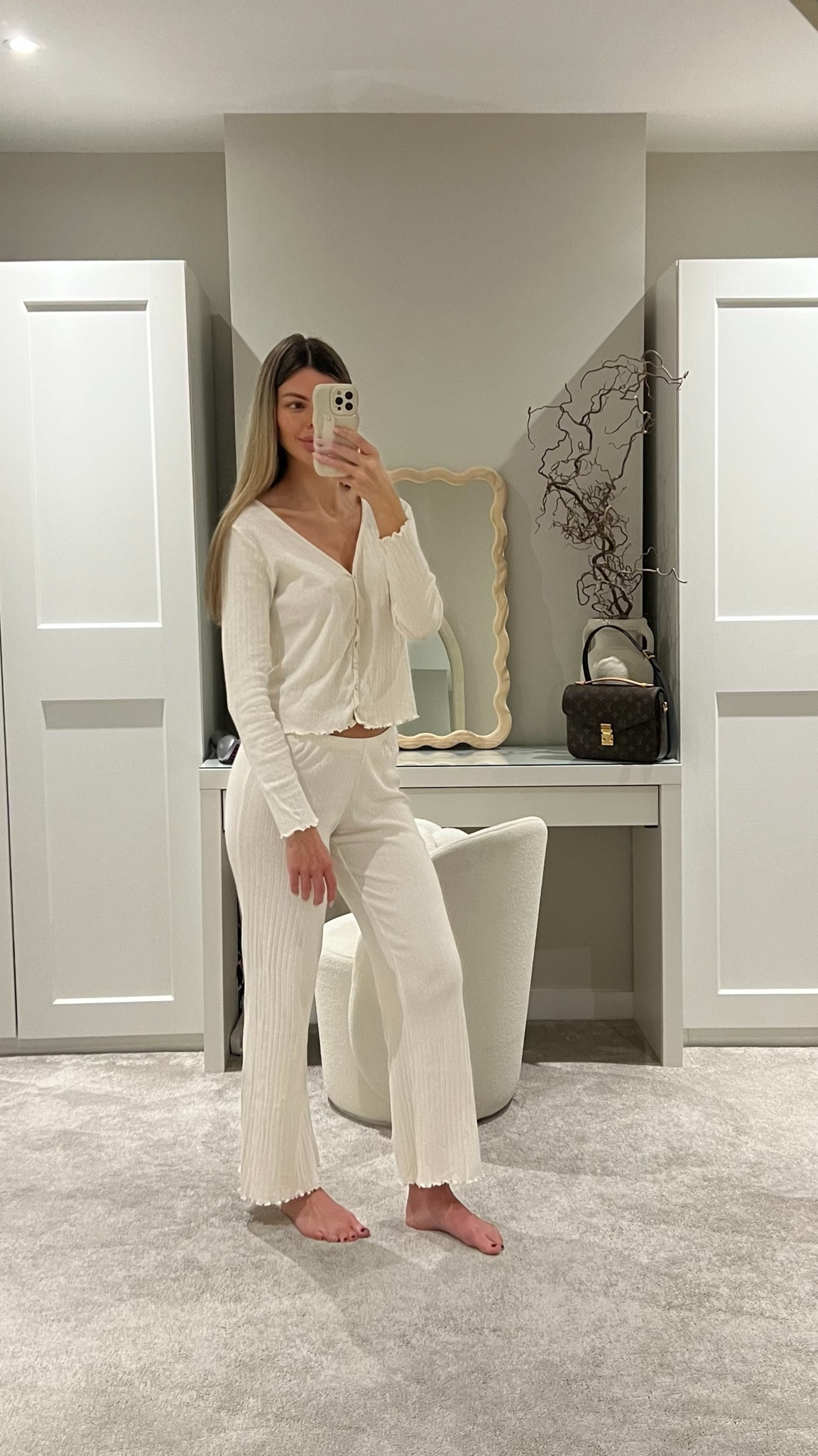 Pointelle pyjamas 🫶🏻✨

H&M, pyjamas, cute pjs, 

#LTKhome #LTKuk #LTKwinter