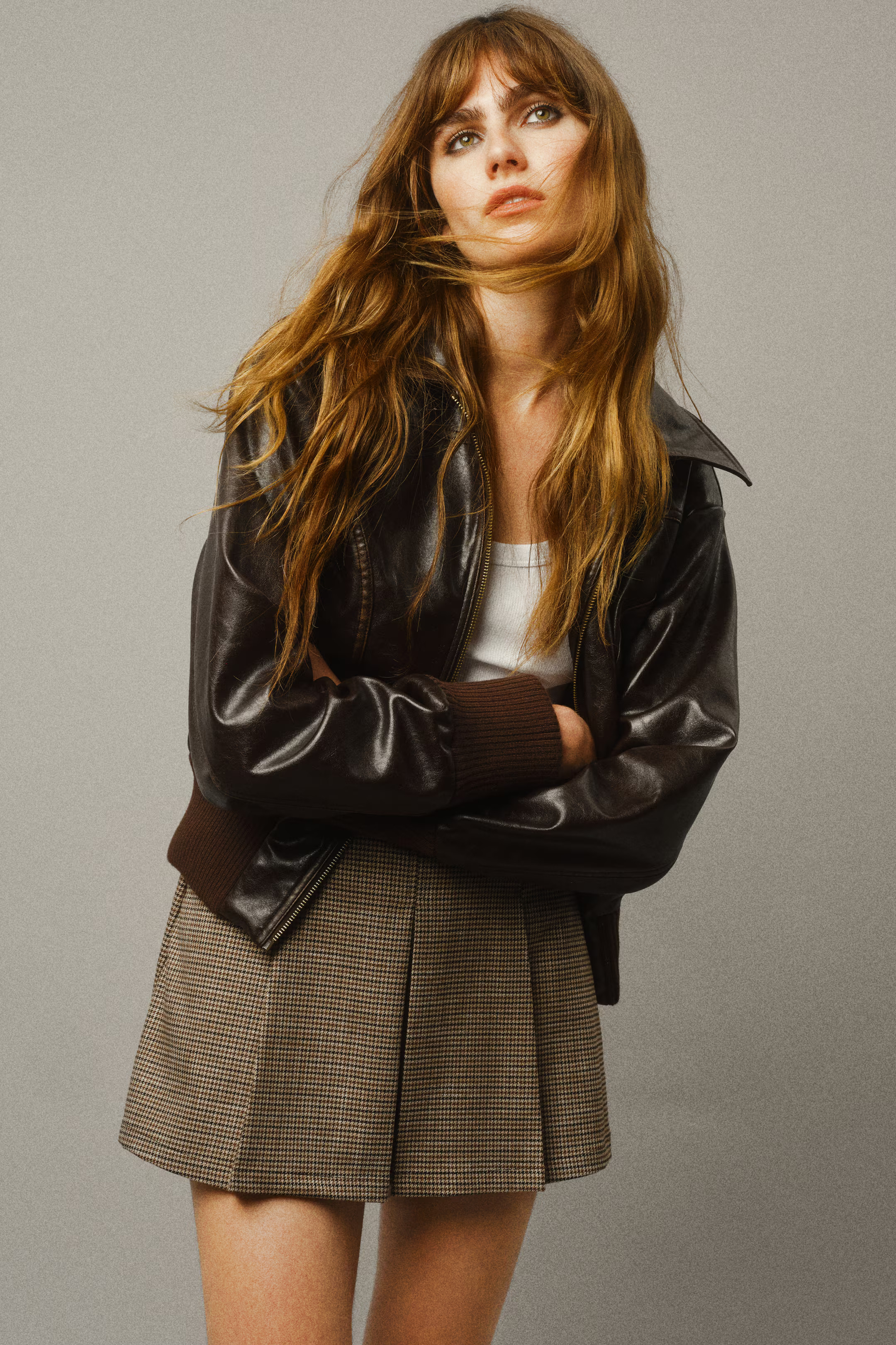 Skort mit Falten | H&M (DE, AT, CH, NL, FI)