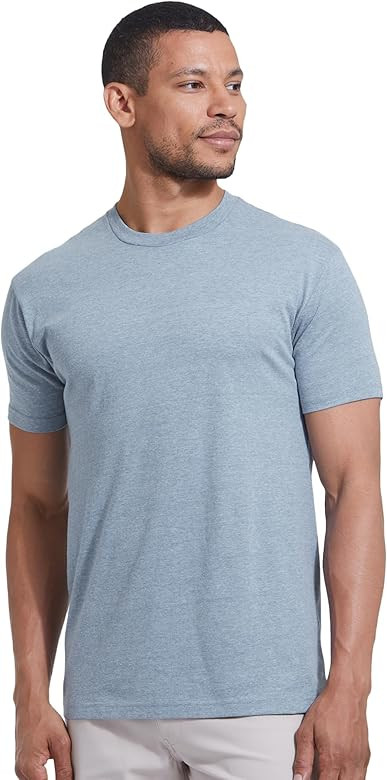 True Classic Mens T-Shirts - Short Sleeve Crew Neck Plain Novelty T Shirt for Men | Amazon (US)