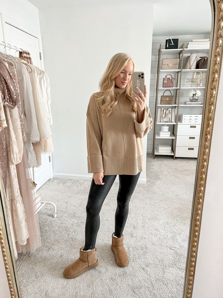Cozy and neutral outfit for the season. Loving these UGG slippers from Nordstrom  

#LTKunder100 #LTKHoliday #LTKstyletip