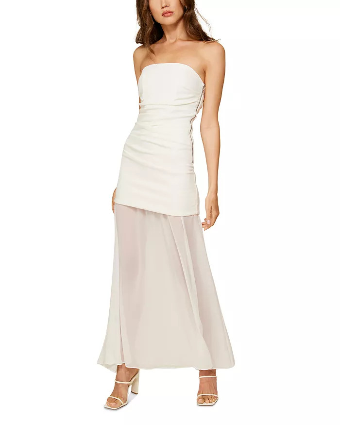 Line & Dot Amara Mixed Media Maxi Dress Women - Bloomingdale's | Bloomingdale's (US)