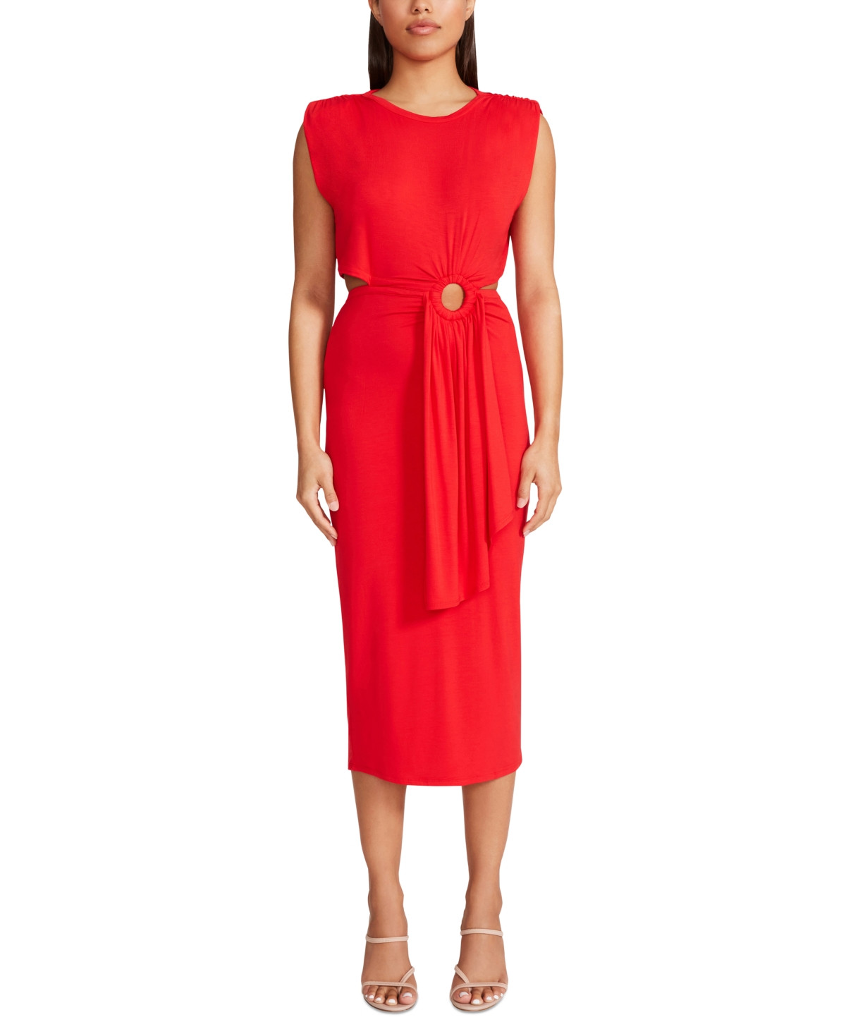 Bb Dakota Women's Peek My Interest Waist-Cutout Dress | Macys (US)