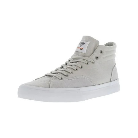 Diamond Men's Select Hi Off White High-Top Canvas Skateboarding Shoe - 10M | Walmart (US)