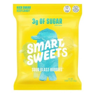 SmartSweets Sour Blast Buddies Gummy Candy - 1.8oz | Target