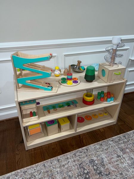 Lovevery Montessori Playshelf 💕 y’all it’s a beautiful piece of furniture. Love the round edges, natural shade and the hidden storage! It’s worth the money. 

#LTKhome #LTKkids