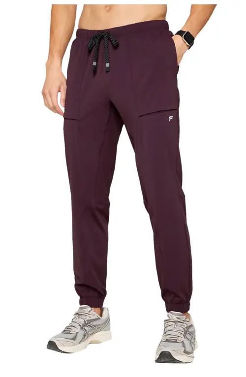 Fabletics Men's The One Jogger in Oxblood at Nordstrom, Size Large | Nordstrom