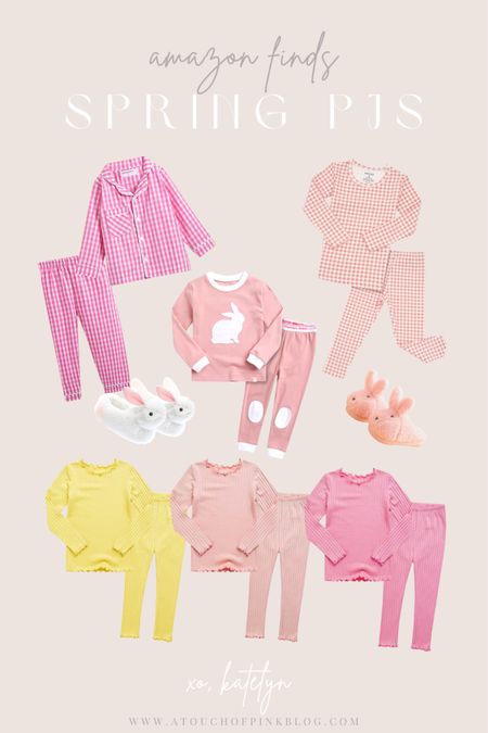 Easter pajamas from Amazon for girls🎀🐰 

#LTKfamily #LTKkids #LTKSeasonal