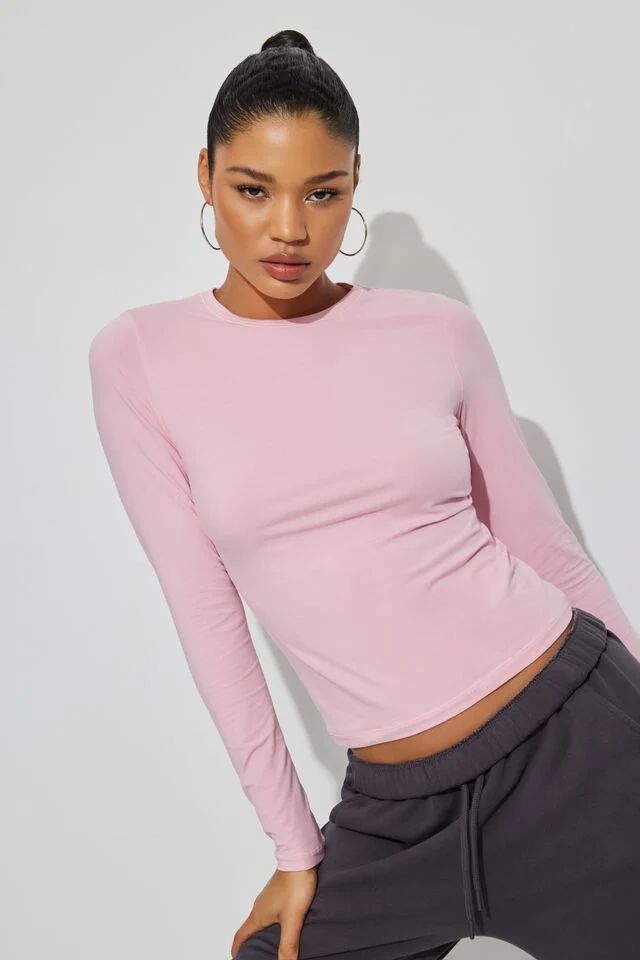 Estelle Longline Long Sleeve Top | Garage Clothing