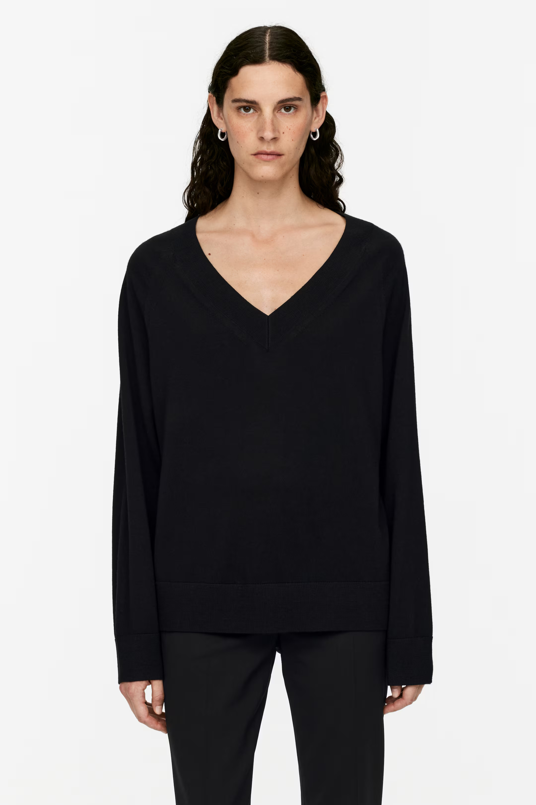 V-Neck Merino Jumper | H&M (UK, MY, IN, SG, PH, TW, HK)