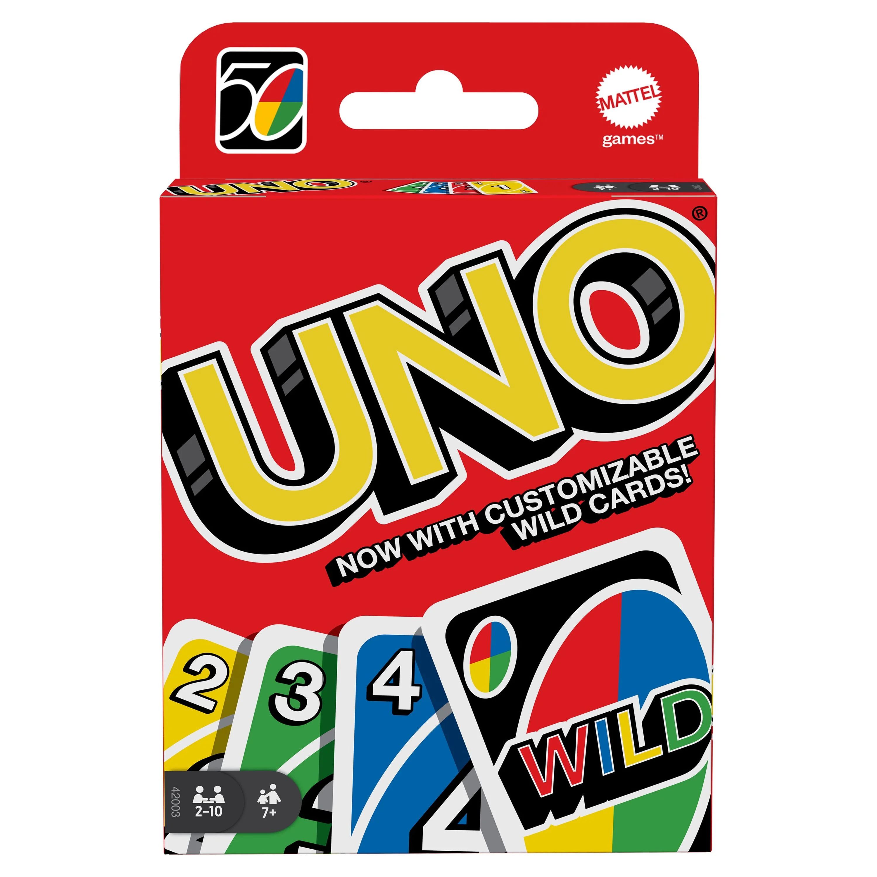 UNO Card Game for Kids, Adults & Game Night, Original Game of Matching Colors & Numbers | Walmart (US)