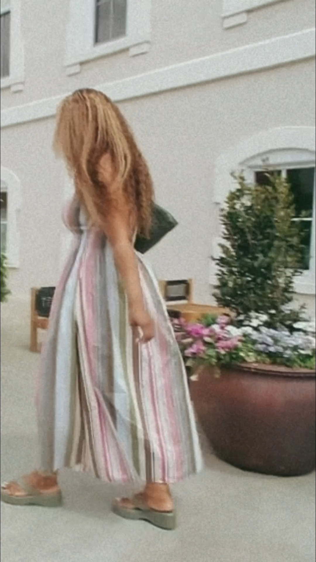 Faithfull the Brand, Jamie midi dress, summer outfit inspo, tall girl style, curvy fashion, vacation dress, European style, lightweight midi, capsule wardrobe, resort wear, feminine fashion, easy summer look, Pinterest outfit, outfit ideas, no face no talk, styling video
