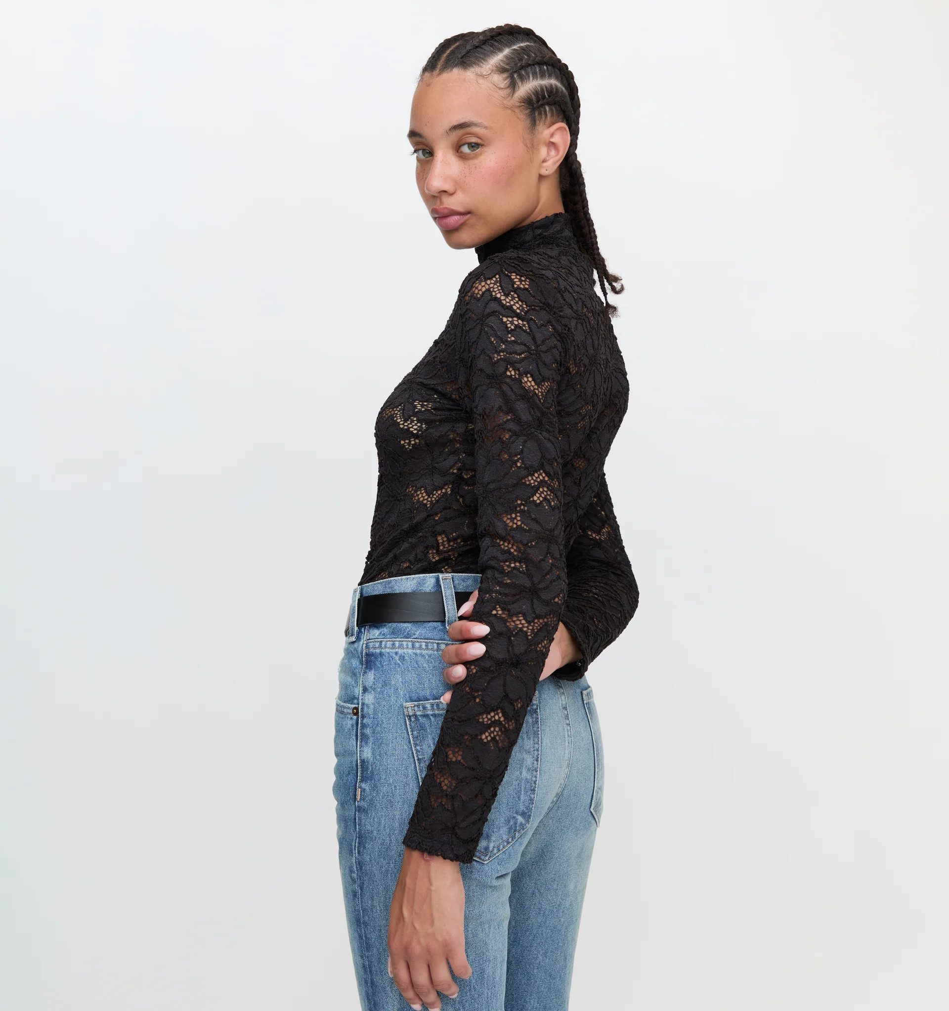 The Pia Top - Black | Hill House Home US