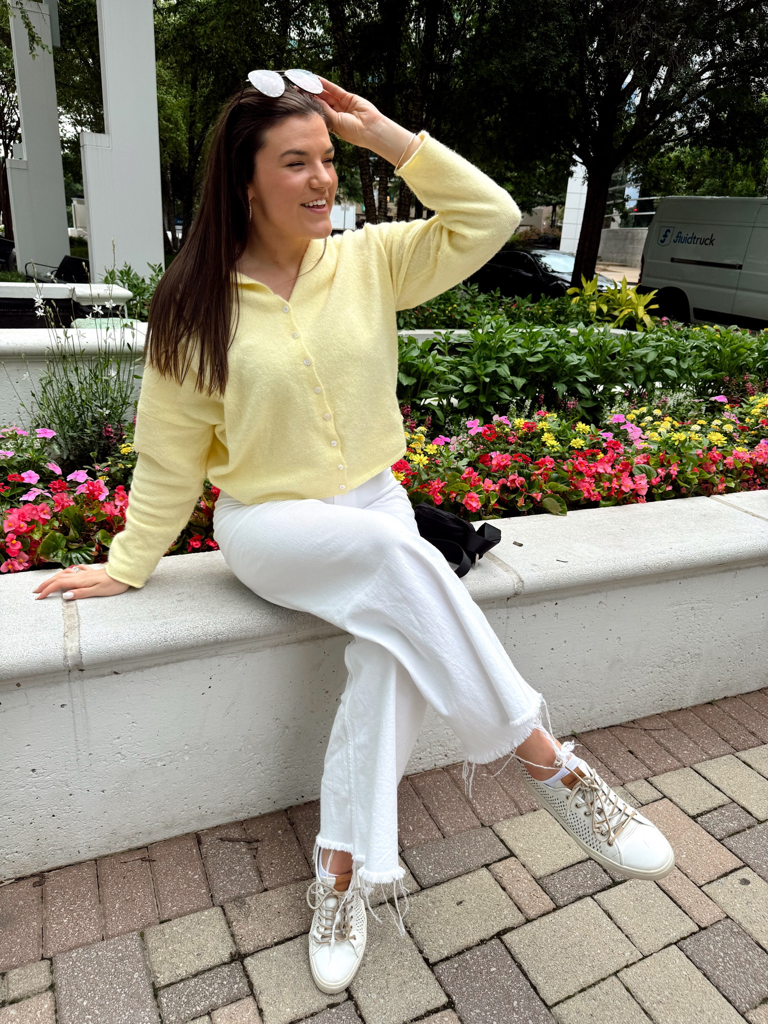 Casual ootd💛 #yellow #sweater 

#LTKSummerEdit #LTKSeasonal