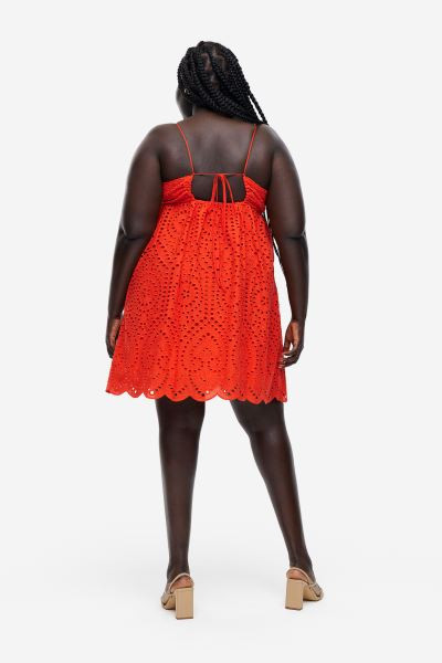 Dress with Eyelet Embroidery | H&M (US + CA)