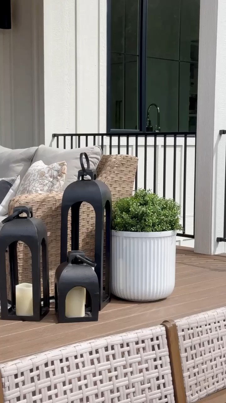 Our back patio details ✨

Outdoor furniture, patio decor, outdoor lanterns, outdoor planter, outdoor sofa, outdoor inspo, outdoor coffee table, patio furniture